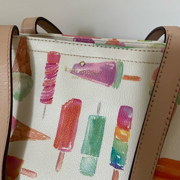 Kate Spade Bag Francis Popsicle Tote ♠️RARE♠️ - Picture 6 of 12